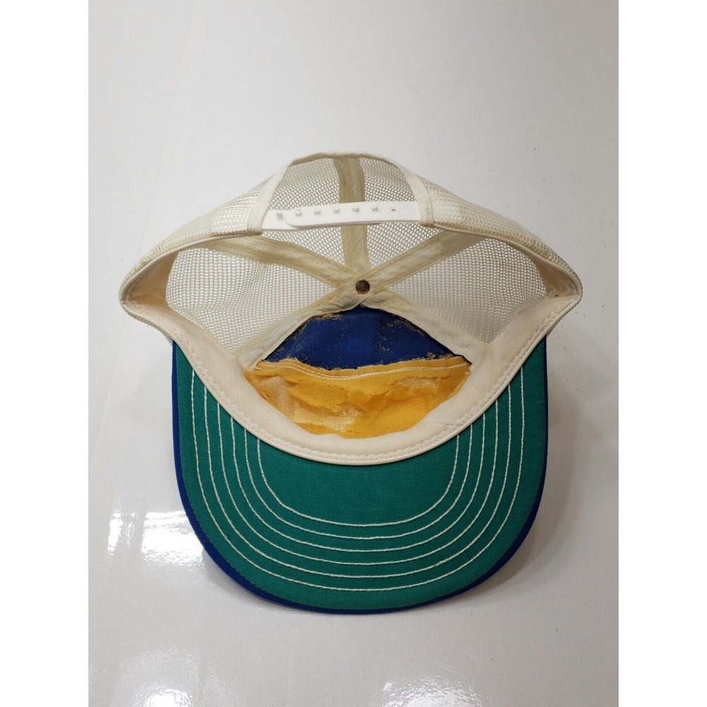 Brenkman Oldsmobile Trucker Hat Cap Snapback Devils Dust Kap King Med-XL Vintage - Picture 6 of 8